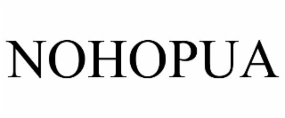 nohopua