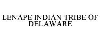 lenape indian tribe of delaware