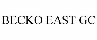 becko east gc
