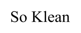 so klean