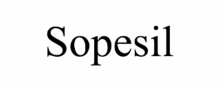 sopesil