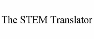 the stem translator