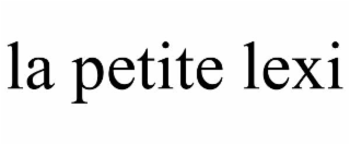 la petite lexi