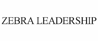 zebra leadership