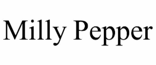 milly pepper