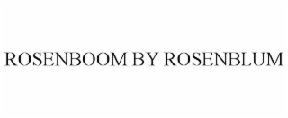rosenboom by rosenblum