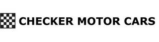 checker motor cars