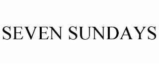 seven sundays