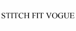 stitch fit vogue