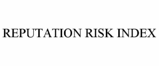 reputation risk index