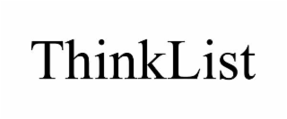 thinklist