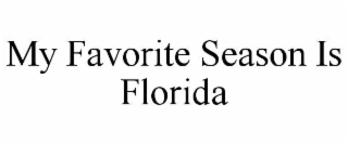 my favorite season is florida