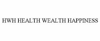 hwh health wealth happiness