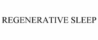 regenerative sleep