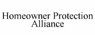 homeowner protection alliance
