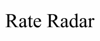 rate radar