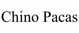 chino pacas