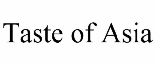 taste of asia