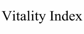 vitality index