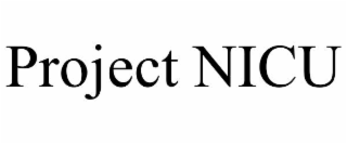 project nicu