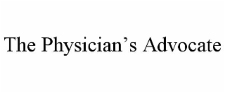 the physician’s advocate