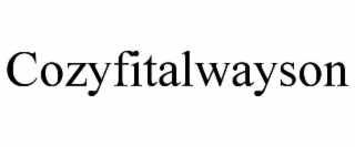 cozyfitalwayson
