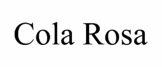 cola rosa