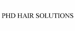 phd hair solutions