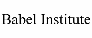babel institute