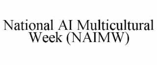 national ai multicultural week (naimw)