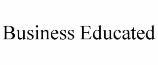 business educated