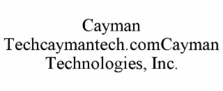 cayman techcaymantech.comcayman technologies, inc.