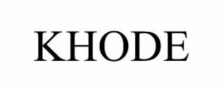 khode