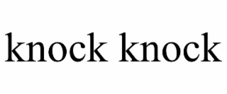 knock knock