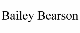 bailey bearson