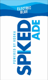 electric blue powered by vodka spked ade