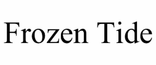frozen tide