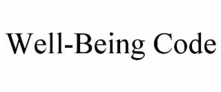 well-being code