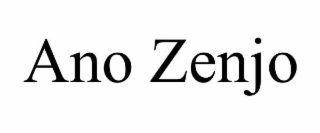 ano zenjo