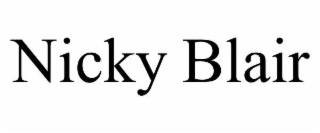 nicky blair