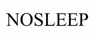 nosleep