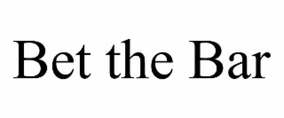bet the bar