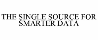 the single source for smarter data