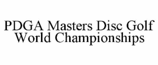 pdga masters disc golf world championships