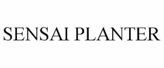 sensai planter