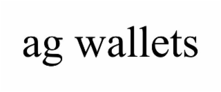 ag wallets