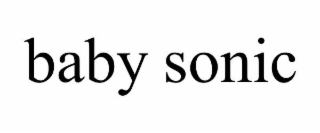 baby sonic