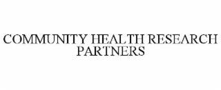 community health research partners
