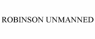 robinson unmanned