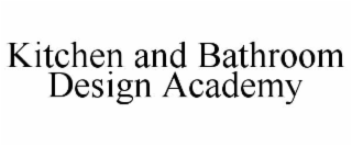 kitchen and bathroom design academy